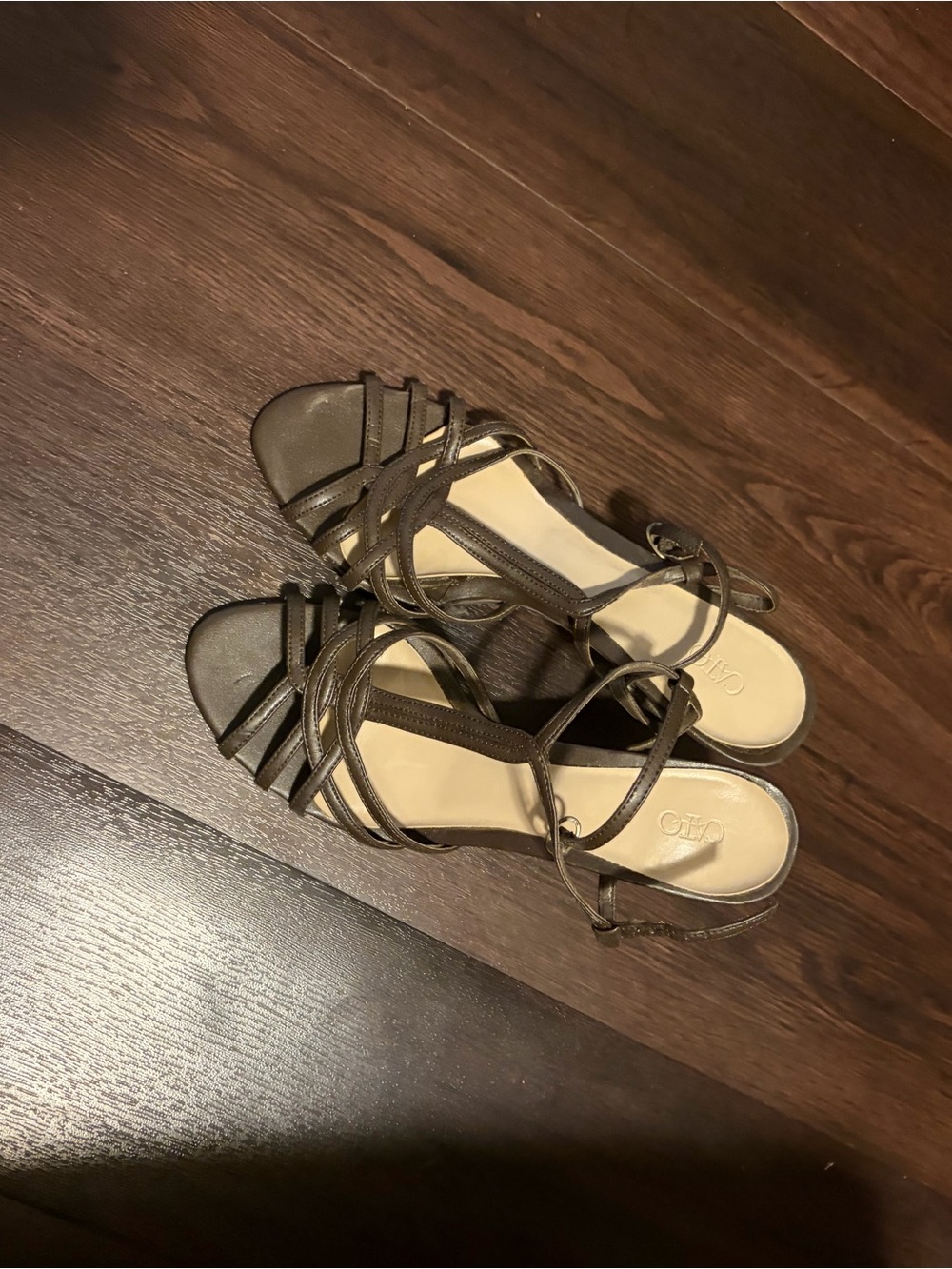 Cato Strappy Brown Women’s Heeled Sandals